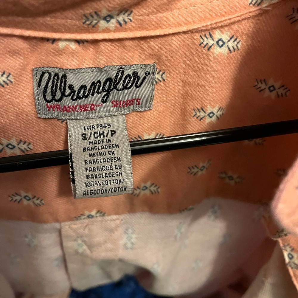 wrangler rodeo shirt